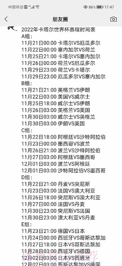 全面解析世界杯赛事最新信息